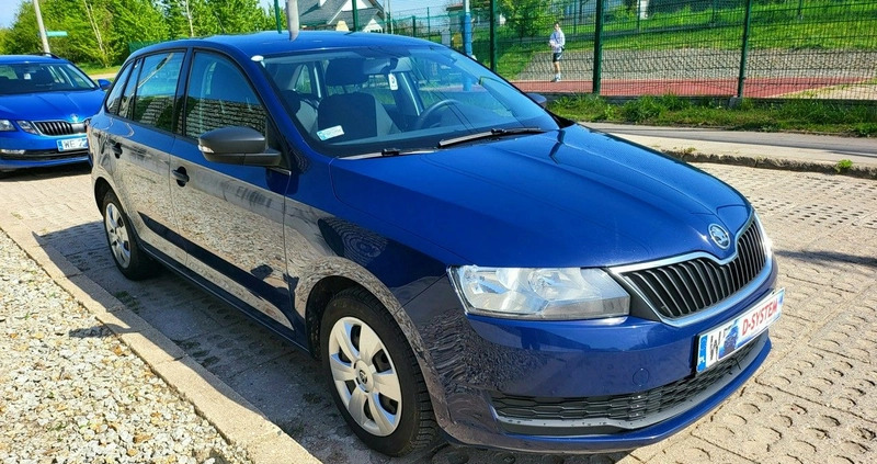 Skoda RAPID cena 27874 przebieg: 170000, rok produkcji 2018 z Olesno małe 79